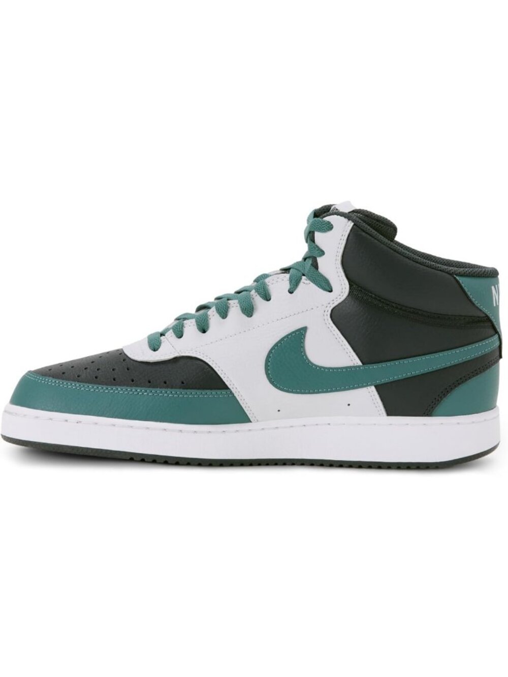 Stylish Men's Mid-Top Court Vision Sneakers | Eco-Friendly, Comfortable Fit